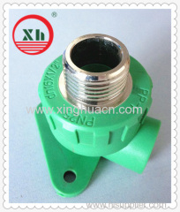 PP-R male elbow with disk DN16X1/2
