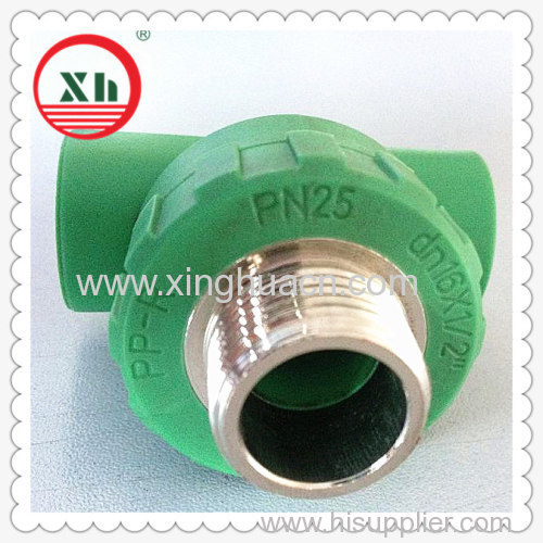 PP-R combined fittings male tee DN16X1/2