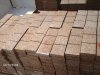 red porphyry paving stone granite cube stone