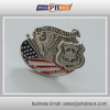 3D die struck lapel pin