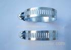 American Galvanized Hose Clamps For Connecting Soft Hoses White-zinc Plating