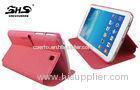 Samsung Galaxy Tab Leather Case Stand Design Pink Tablet PC Cover