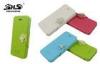 iPhone 5C Leather Cell Phone Cases with Camellia Jewelry Stand PU Wallet Cover