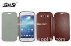 Waterproof Samsung Galaxy Phone Cases PU Leather Flip Cover with TPU Back Shell for i9082