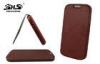 Samsung Galaxy S4 i9500 Leather Cell Phone Cases with TPU Back Shell PU Cover