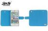 iPhone 4 / 4S PU Leather Cell Phone Cases Side Flip Stand Design Cover