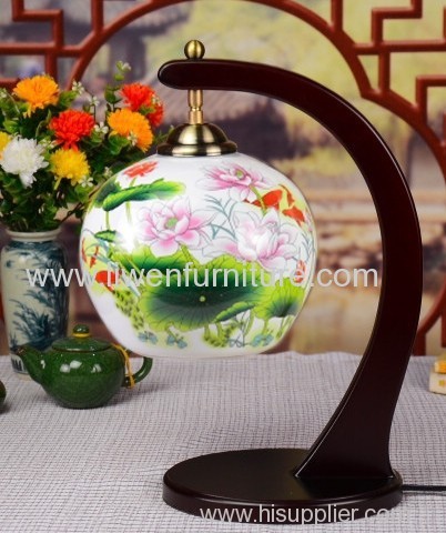 Chinese Jingdezhen porcelain lamp