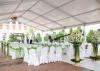 Heavy Duty Aluminum White 20 By 20 Outdoor Party Tent For Wedding , Clear Span Tent