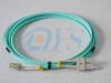 OM3 LC to SC fiber optic patch cord