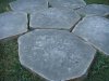 Decorative granite paving stone