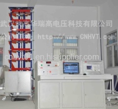 Automatic lightning impact test measurement system