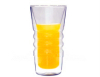 Hand blown Borosilicate Double Wall Glass cups