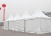 White Outdoor Small 3x3m Pagoda Tent / Pop Up Canopy Tent For Rent