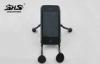 Durable Black TPU Cell Phone Cases for iPhone 5S Robot Shape Phone Cover