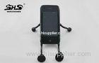Durable Black TPU Cell Phone Cases for iPhone 5S Robot Shape Phone Cover