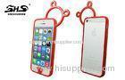 Shock Proof TPU Cell Phone Cases iPhone 5 / 5S Lovely Little Bear Phone Bumper
