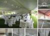 15 x 30 Trade Show Display Tents For Craft Trade Show , White Gazebo Tent