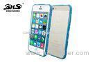 iPhone5/5S TPU Cell Phone Cases Blue Anti - Shock Plastic Phone Bumper