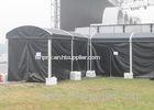 Promotional PVC Fabric Dome Arc Tent , 3 X 10 M ABS Rigid Wall Tent