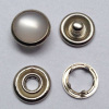 Pearl Cap Prong Snap Button Nickle Color