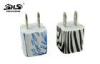 DC 5V 1A USB Wall Chargers iPhone USB Charging Plug Customized Patterns