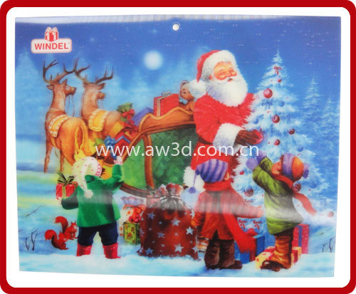 3D Lenticular card with customer design