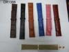 12 - 30mm Colord Imitation Croco Leather Wrist Watch Bands, Shining / Matt Leather Watches Strap
