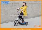 Comfort Seat 3 Wheel Electric Scooter With DC Motor / Lead Acid Battery