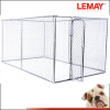 7.5x13x6 foot galvanized chain link outdoor dog cage