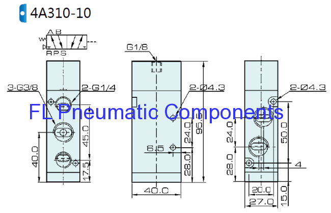 4A310-10 Pneumatic Control Valve