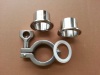 Stainless steel tri-clamp set with ferrule