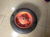 Rubber Flexible Wheel Barrow Wheels With Metal Rim 13' X 3.00-8