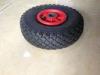 3.00-4 Rubber Wheelbarrow Hand Trolley Wheels With Metal Rim