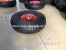 Superior Rubber Wheelbarrow Hand Trolley Wheels With Metal Rim 4.00-4