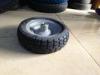 Flexible Rubber Hand Trolley Wheels And wheelbarrow Wheels , RW1332 4.00-6