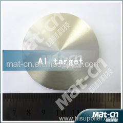 Hi-Purity aluminium target 99.999% for sputtering