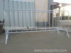 OD32mm Commercial CrowdBarrier Galvanized Metal Road Barrier