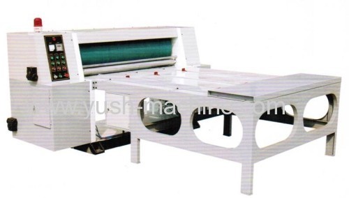 Chain type Rotary Die-cutter. Rotary Die-cutting Creasing Machine. Corrugated Carton Making Machine