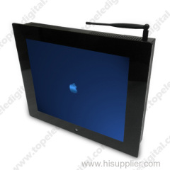 17inch LCD monitor with PC built-in and motion sensor function