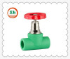 PP-R heavy stop valve with handwheel