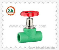 PP-R heavy stop valve with handwheel