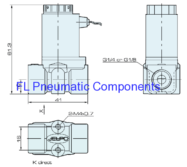 2P025-08 Solenoid Valve