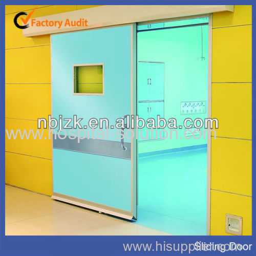 hospital operating room using door protection equipment