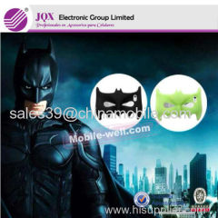 for iphone 4/4s/5/5s fluorescence color The batman silicon mask case
