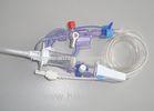 Single Channel Utah Disposable Pressure Transducer With Two Lines PVC