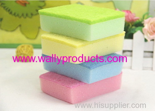 magic sponge cloth nylon scouring pad dish cleaning scouring pad