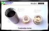 1600mah Stainless Steel Mechanical Mod E Cig High Polish E Cigarette , 510 Threading
