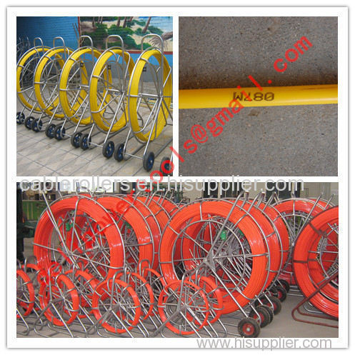 HDPE duct rod,Reels for continuous duct rods,Pipe traker traceable midi duct rodder