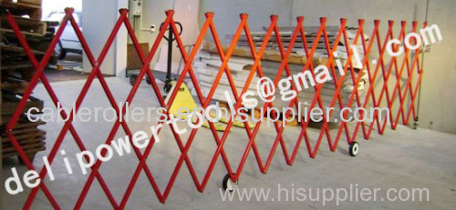 retractable barrier fibreglass safety barrier