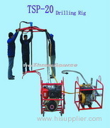 Flush drilling rig